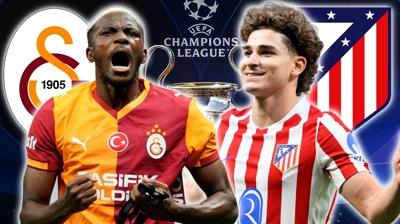 Galatasaray-Atletico Madrid maçı saat kaçta, hangi kanalda? UEFA Şampiyonlar Ligi!