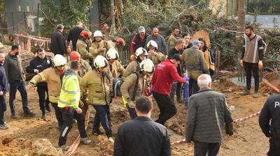 Kadky'de bir ii inaat alanndaki ukura dt