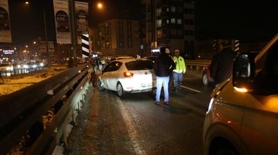 Kars'ta zincirleme kaza... 11 ara birbirine girdi