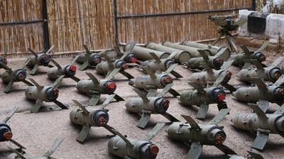 Suriye'de depo basknnda ok gelime... Onlarca tanksavar fzesi ele geirildi