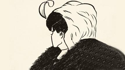 Tek soruluk ak testi: Resimde ilk ne grdnz? Gen bir kadn m, yal bir kadn m?