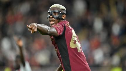 Victor Osimhen'in 8 malk gol serisi Monaco'da bitti