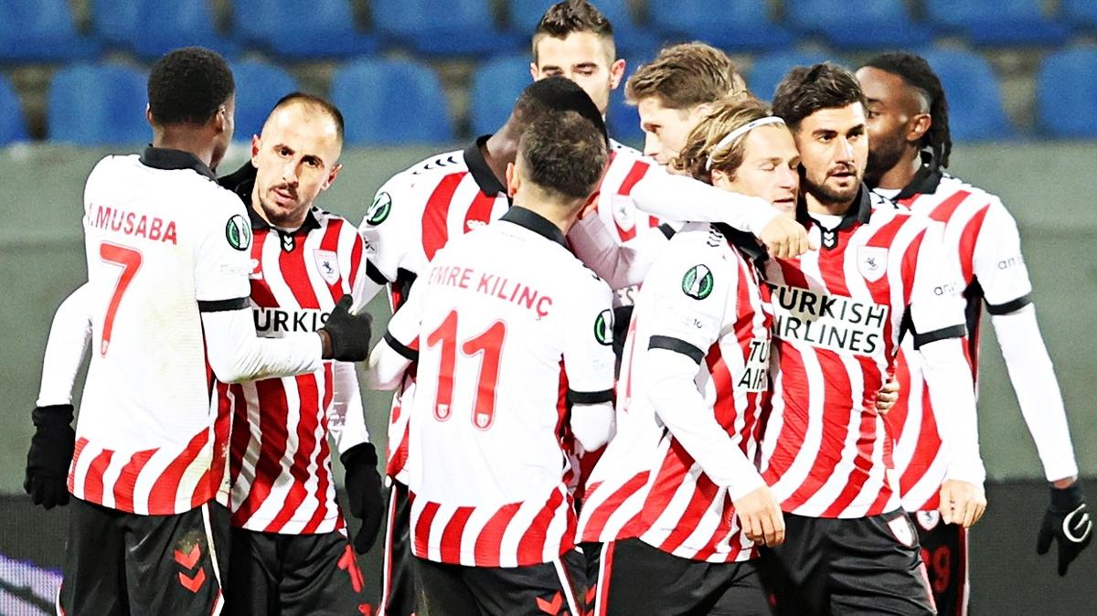 AEK Samsunspor Konferans Ligi fotoraflar resimleri