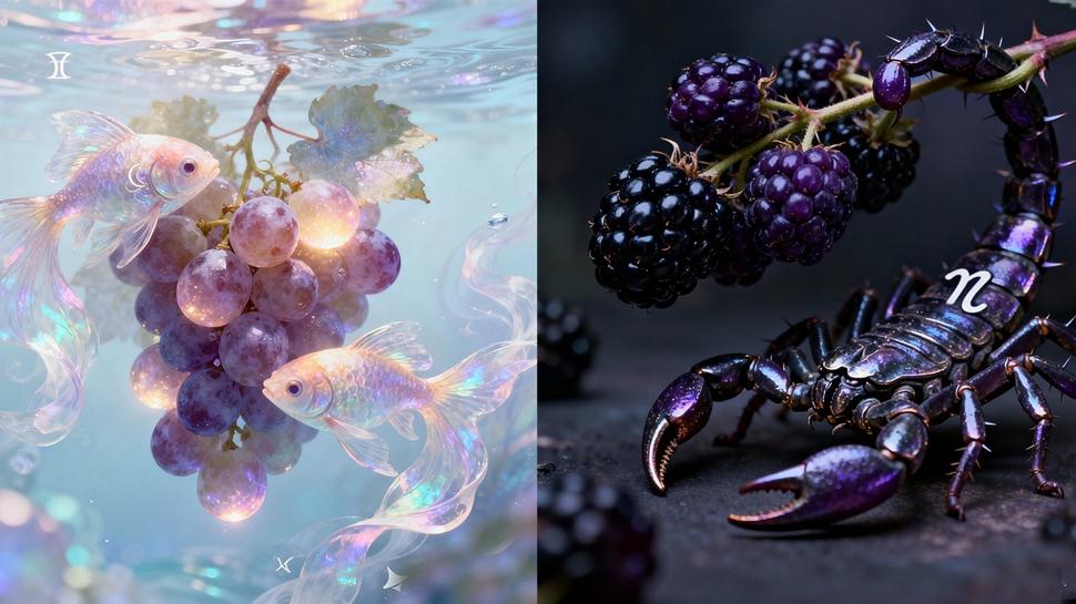 Burçlar bir meyve olsaydı kim ne olurdu? Aslan ananas, Koç nar, Balık üzüm... Hepsinin sebebi var