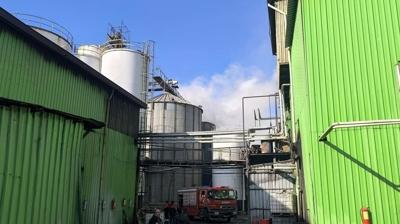 Afyonkarahisar'da ya fabrikasnda yangn