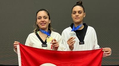 Ümitler Tekvando Avrupa Şampiyonası'nda milli sporculardan hem altın, hem gümüş madalya