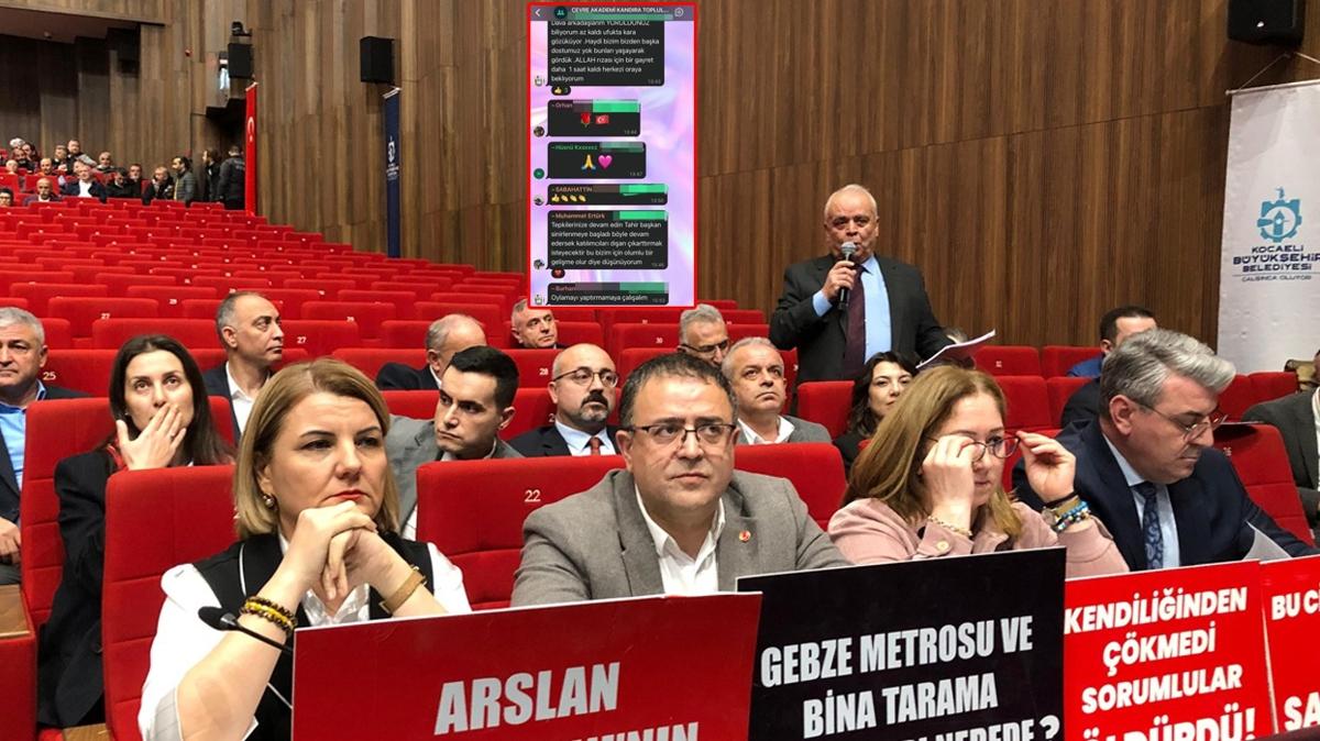 Kocaeli CHP Provokasyon Atk Tesisi fotoraflar resimleri