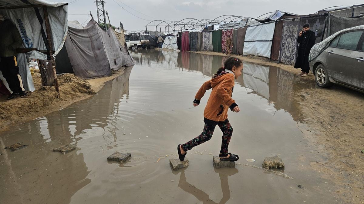 Gazze Ya Bina kme Doal Afet fotoraflar resimleri