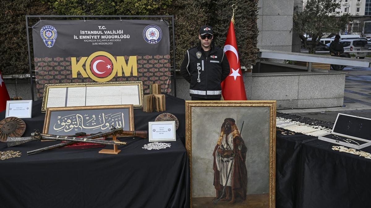 tarihi eser kaakl  stanbul operasyonu  gzaltna alnanlar fotoraflar resimleri