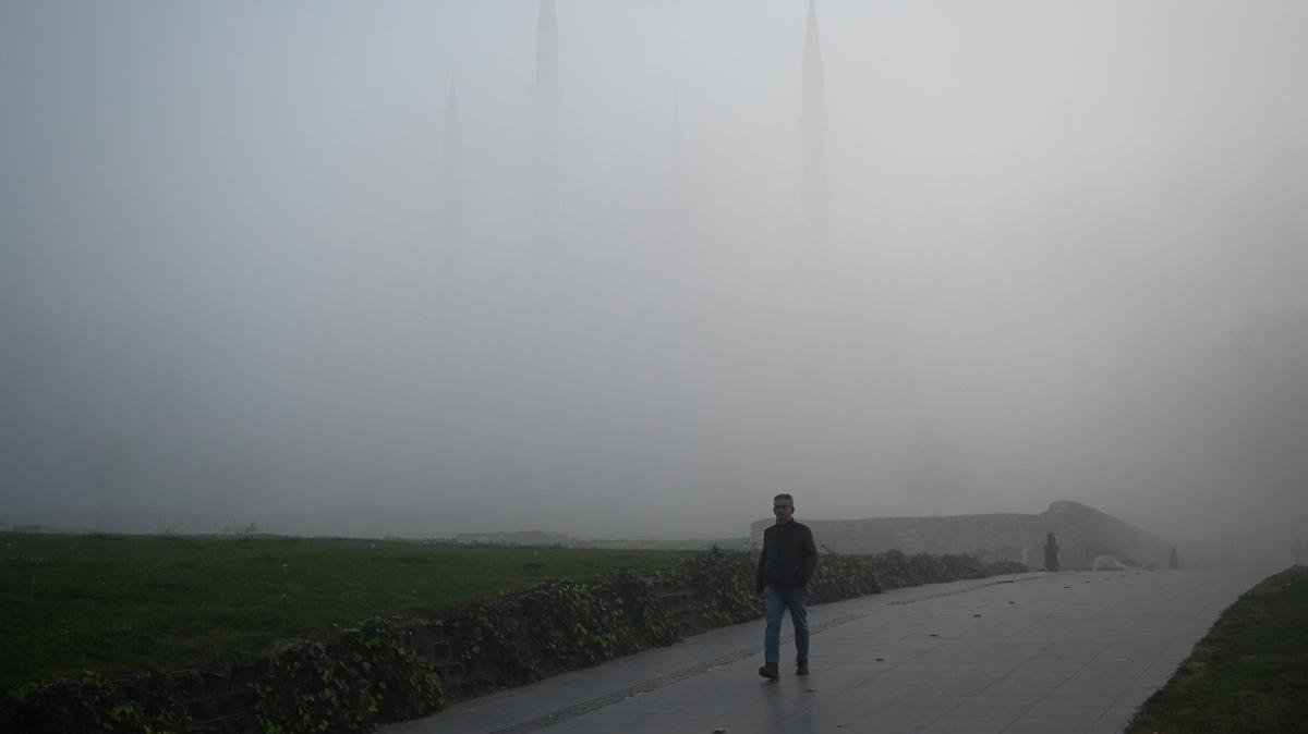 sis etkisi gr mesafesi Edirne sis fotoraflar resimleri