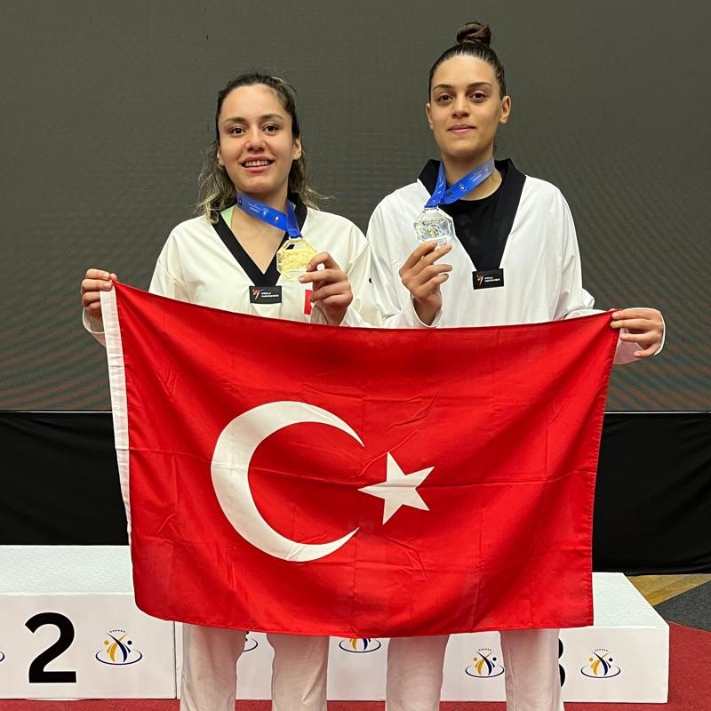 mitler Tekvando Avrupa ampiyonas'nda milli sporculardan hem altn, hem gm madalya