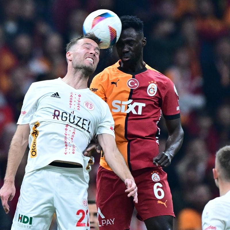 Antalyaspor ile Galatasaray 59. kez kar karya