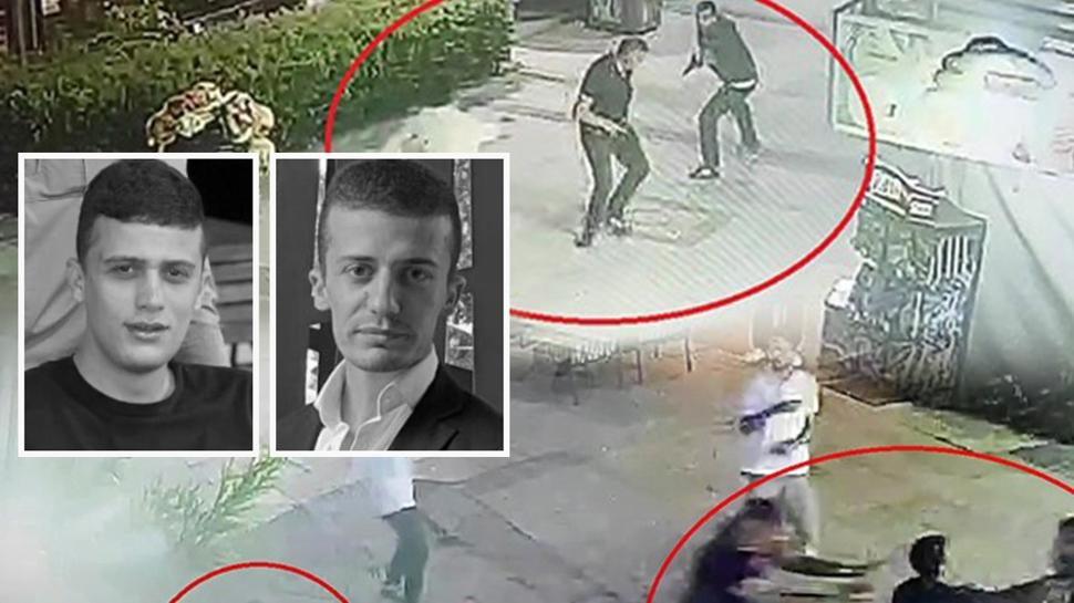 Sokakta çifte cinayet! Kan donduran görüntüler çıktı