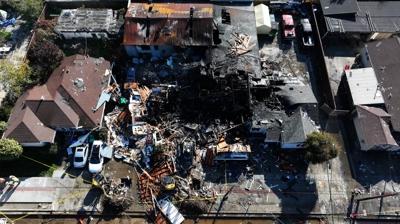 ABD'de doal gaz patlamas... 6 kii yaraland