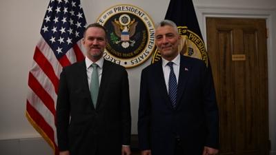 Bakan Bolat, ABD Ticaret Temsilcisi Greer ile grt