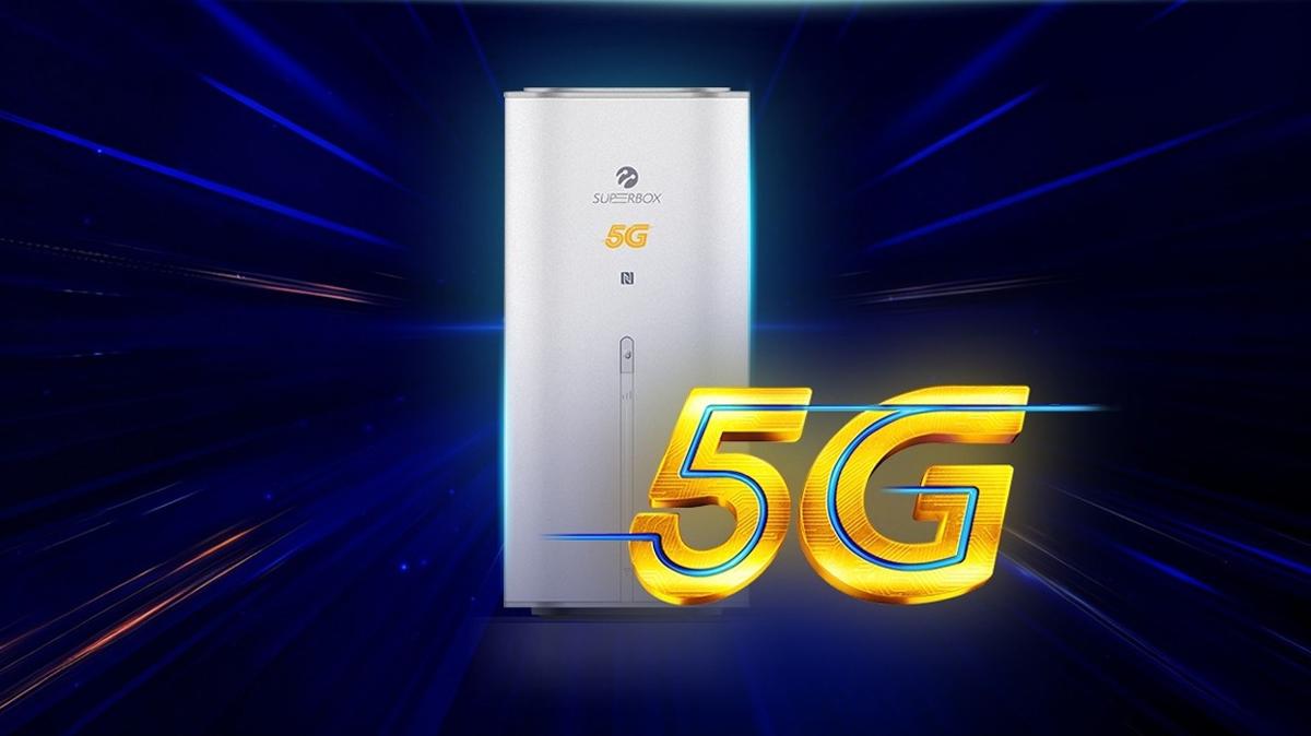 5G modem Turkcell Superbox evde 5G fotoraflar resimleri
