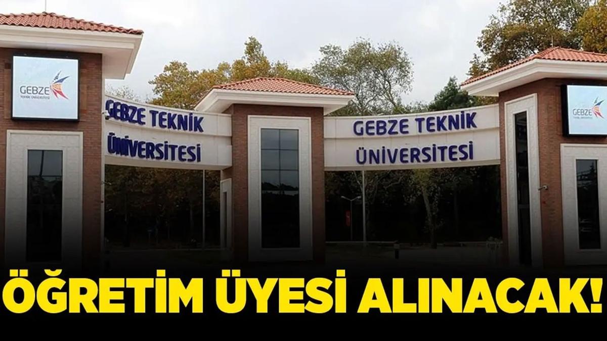 Gebze Teknik niversitesi retim yesi Alm Rektrlk fotoraflar resimleri