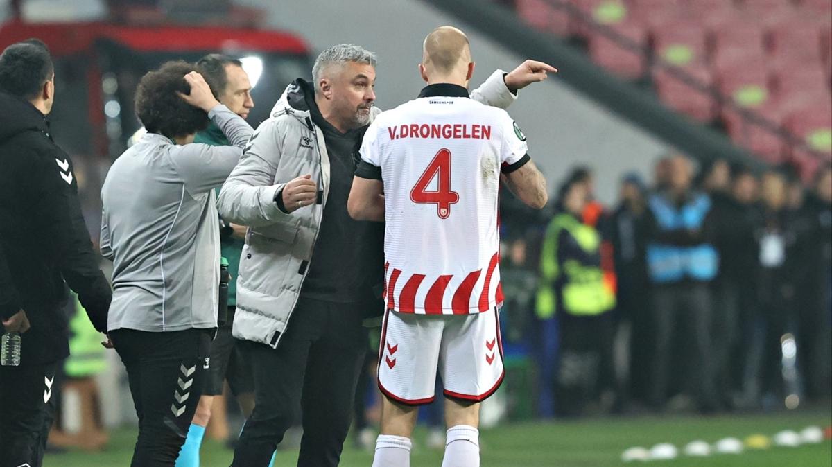 UEFA Konferans Ligi Samsunspor Thomas Reis fotoraflar resimleri