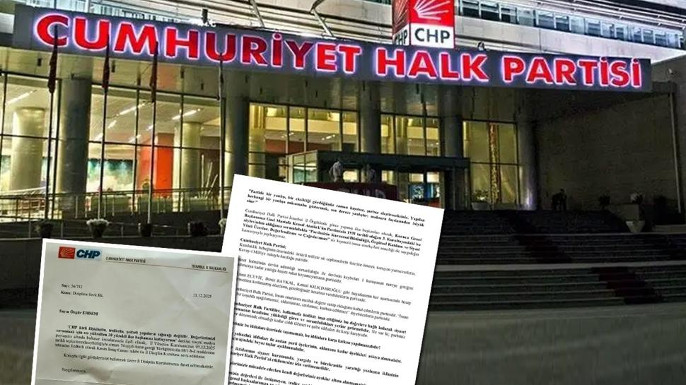 CHP'de arnma depremi! 30 partilinin fiini ektiler