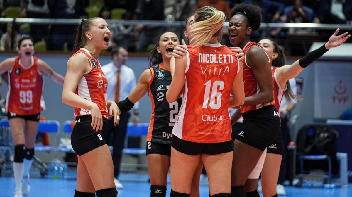 eczacba dynavit gztepe voleybol fotoraflar resimleri