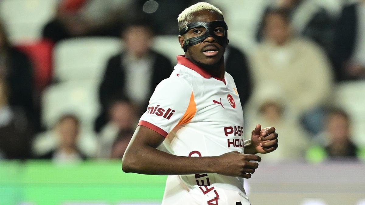 victor osimhen galatasaray antalyaspor fotoraflar resimleri