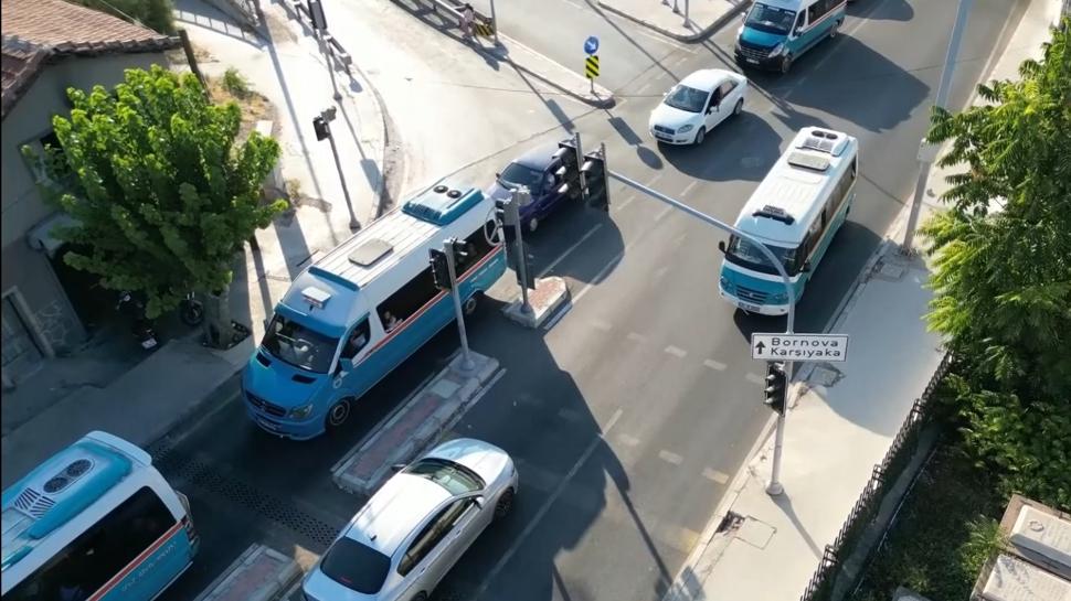 200 metre ters eritte ilerledi... Trafik kurallarn byle hie sayd