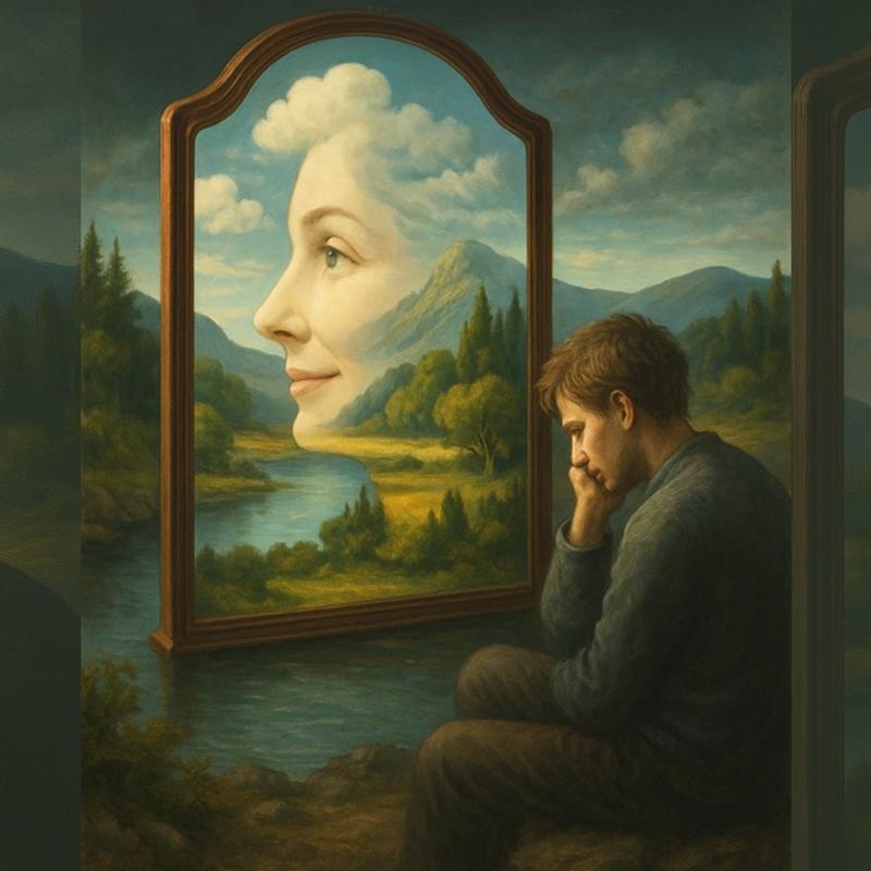 Kiilik testi: Depresif misin Polyanna m? Resimde ilk ne grdn syle, ren