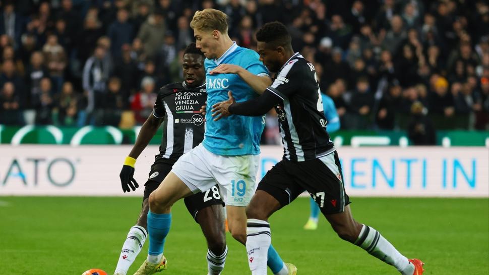 Napoli, Udinese karşısında liderlik fırsatını tepti