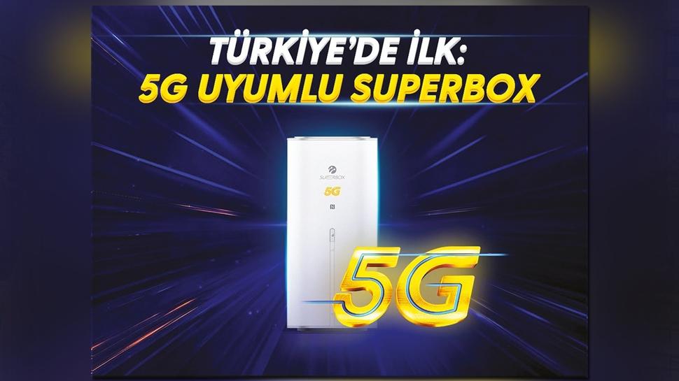 Superbox modemlerle 5G hızı eve taşınacak