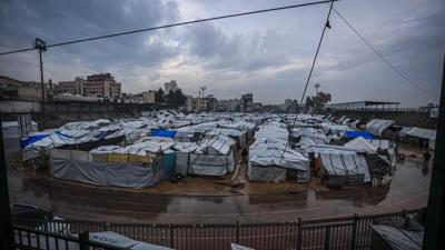 Savan glgesindeki Gazze'de bu kez lm yamurla geldi: