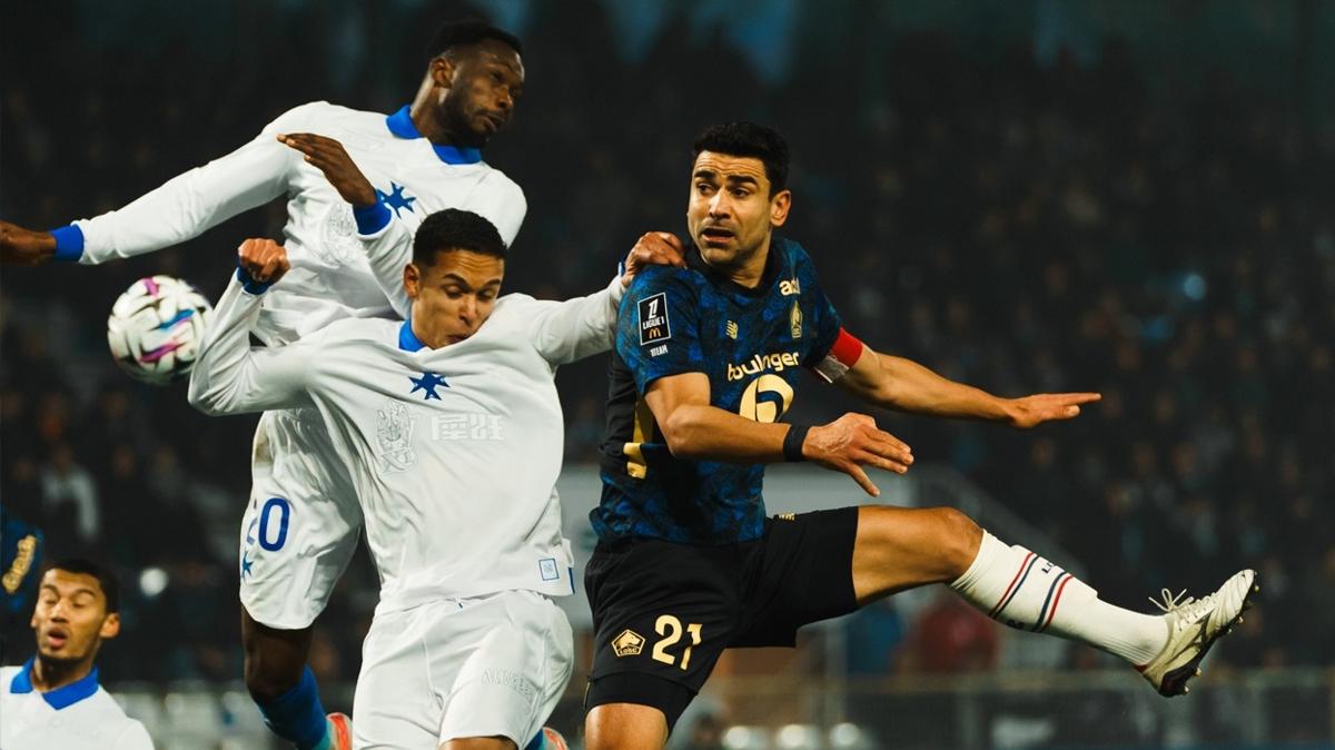 lille auxerre ligue 1 foto�raflar� resimleri