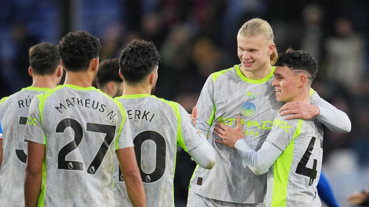 Manchester City Crystal Palace Premier Lig foto�raflar� resimleri