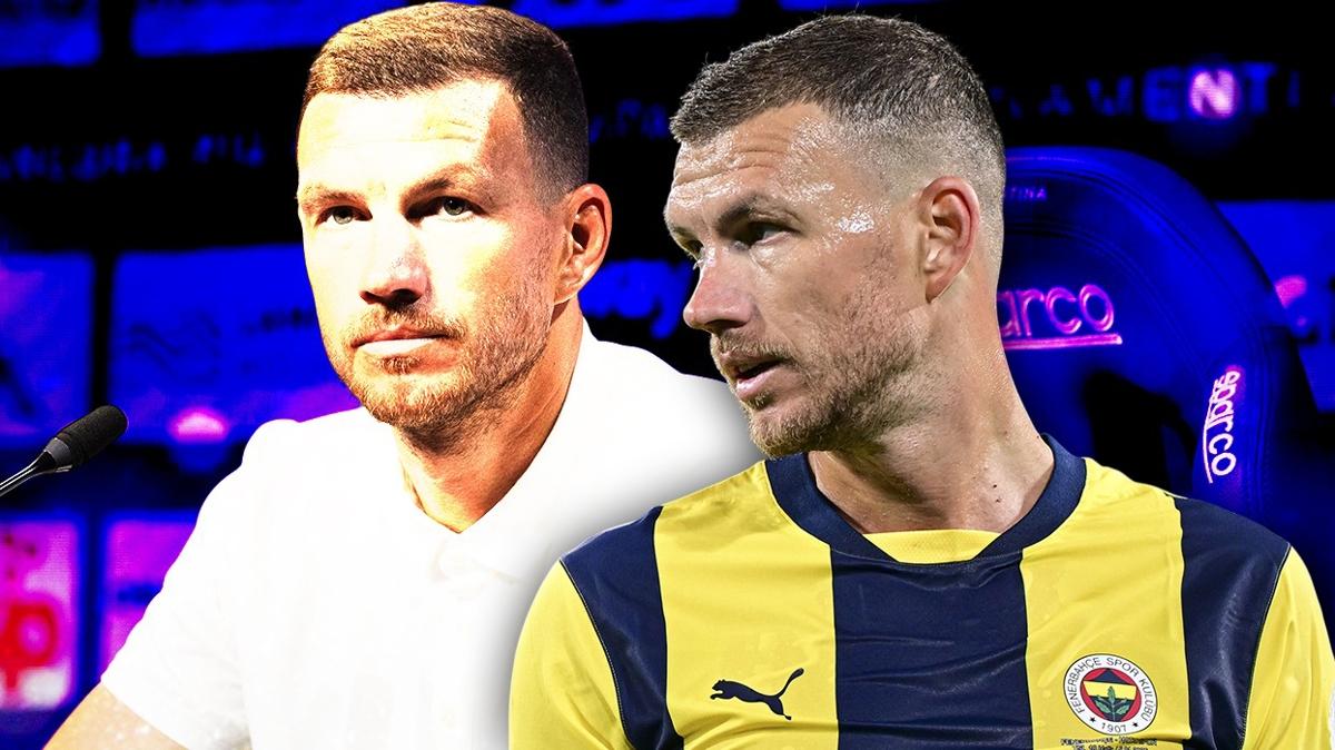 Edin Dzeko Fenerbahe Fiorentina Transfer fotoraflar resimleri