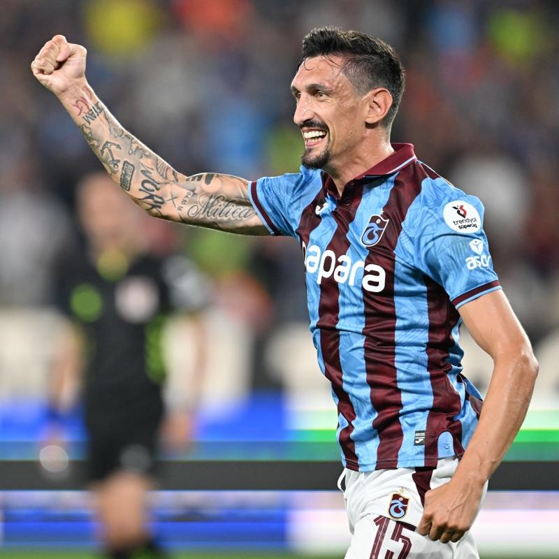 Trabzonspor'da Stefan Savic, 5 ma sonra yeniden sahada