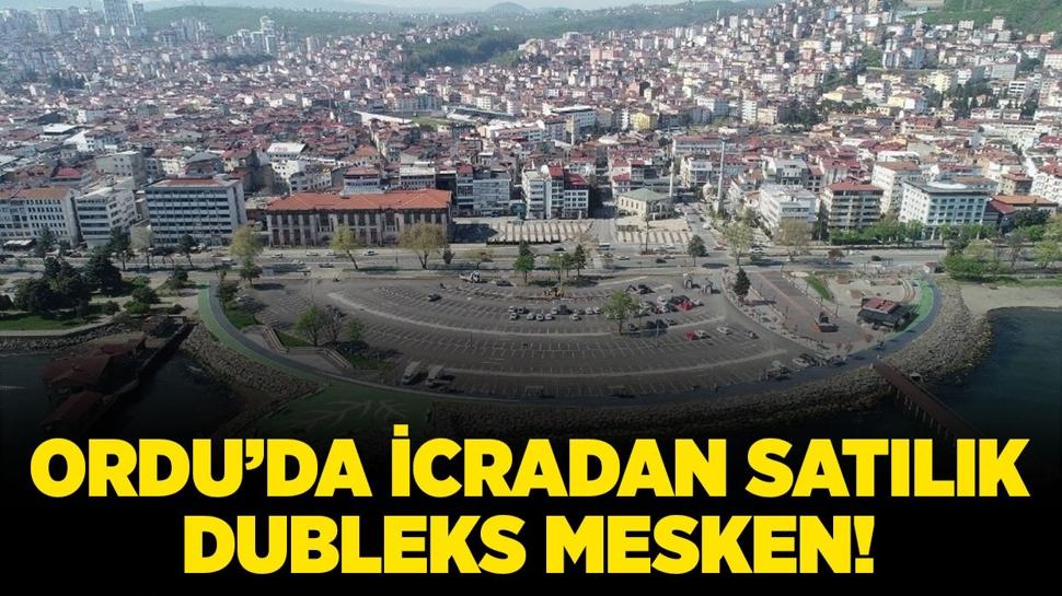 Ordu Altınordu'da icradan satılık dubleks mesken!