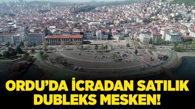 Ordu Altınordu'da icradan satılık dubleks mesken!