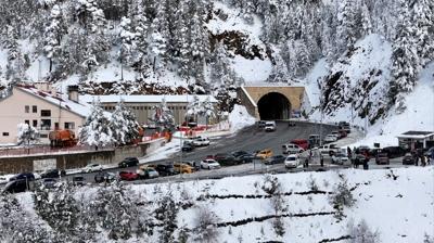 Zigana T�neli'nde roller de�i�ti... Art�k �ileyle de�il e�lenceyle an�l�yor