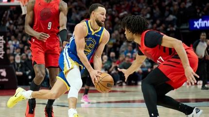 Portland Trail Blazers, Golden State Warriors'� yendi