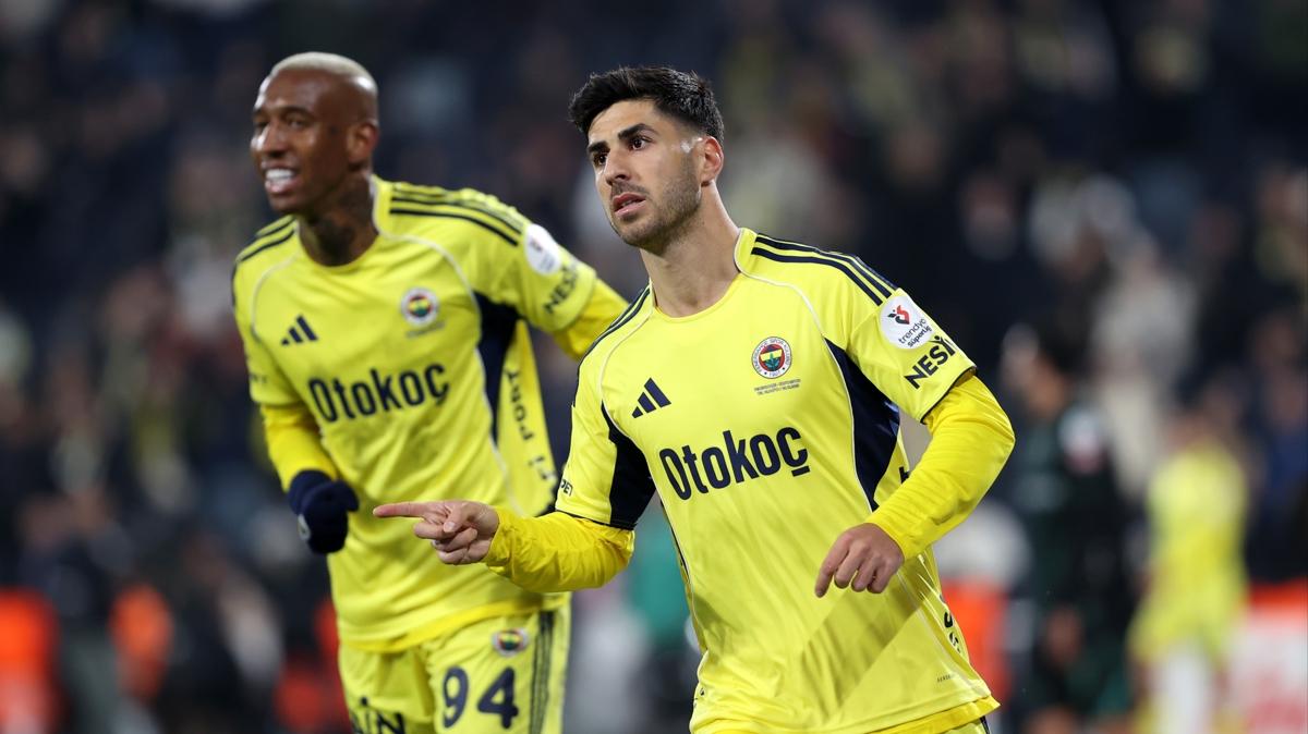 Marco Asensio  Fenerbah�e  Konyaspor foto�raflar� resimleri