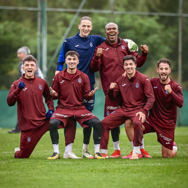 Trabzonspor'da Alanyaspor mesaisi ba�lad�