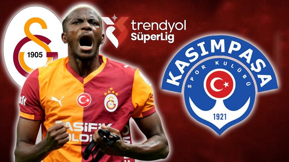 Galatasaray-Kasımpaşa maçı saat kaçta, hangi kanalda? Trendyol Süper Lig GS maçı...