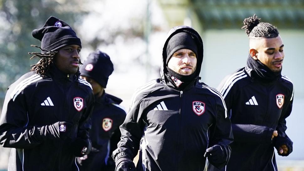 Gaziantep FK, kupada Rizespor maçına hazırlanıyor