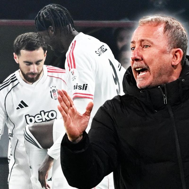 Sergen Yal��n kara kara d���n�yor! Be�ikta�'ta eksikler can s�k�yor