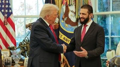 Sald�r� sonras�nda Trump'tan �ara'ya destek geldi: �zerinde �al���yor, g��l� bir adam