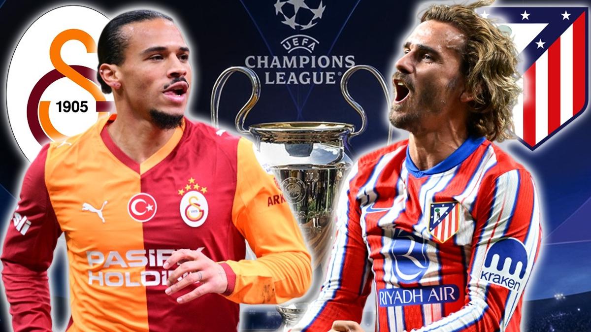 Galatasaray-Atletico Madrid ma�� ne zaman Galatasaray-Atletico Madrid ma�� hangi kanalda Atletico Madrid Galatasaray �ampiyonlar Ligi foto�raflar� resimleri