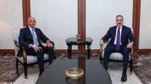 Bakan Fidan, ABD'nin Ankara B�y�kel�isi Tom Barrack'� kabul etti 