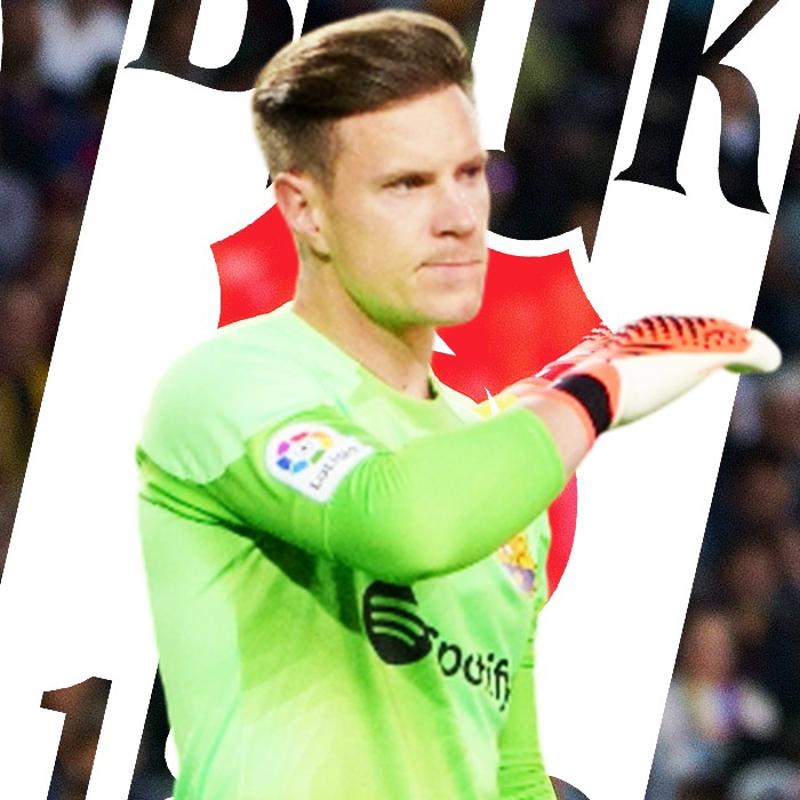 Ter Stegen'den Be�ikta�'a ret! Transfer maa� engeline tak�ld�