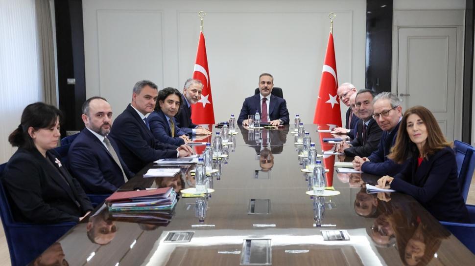 Bakan Fidan, SETA Vakfı Vaşington Ofisi yetkililerini kabul etti