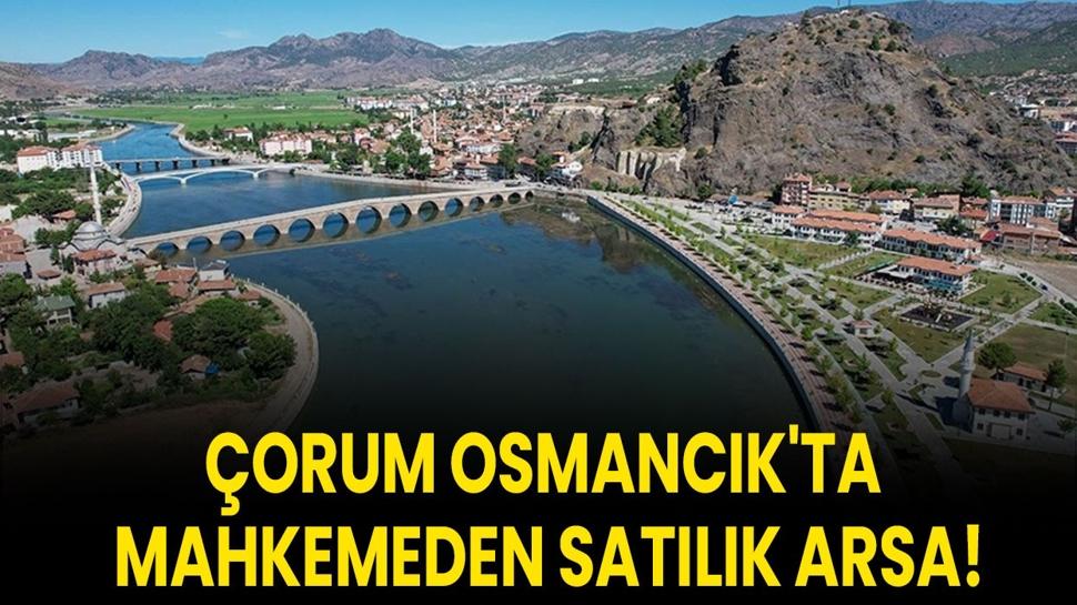 Çorum Osmancık'ta mahkemeden satılık arsa!