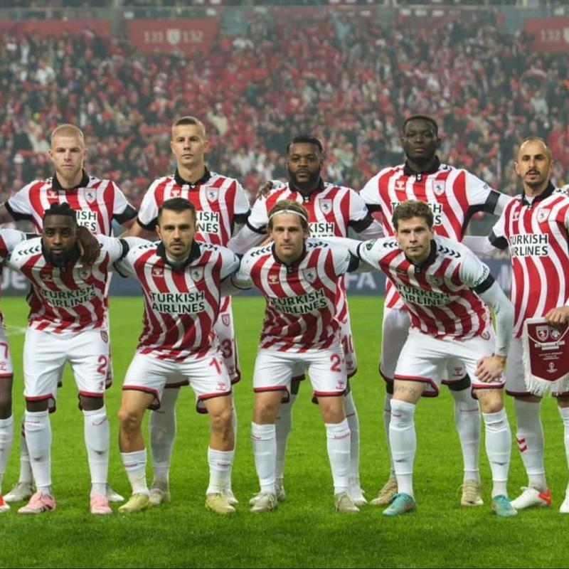 Samsunspor, Avrupa'da 18. s�nav�na ��kmaya haz�rlan�yor